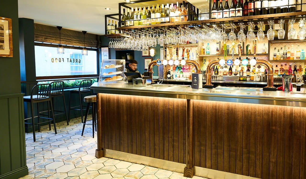 A newly refurbished pub