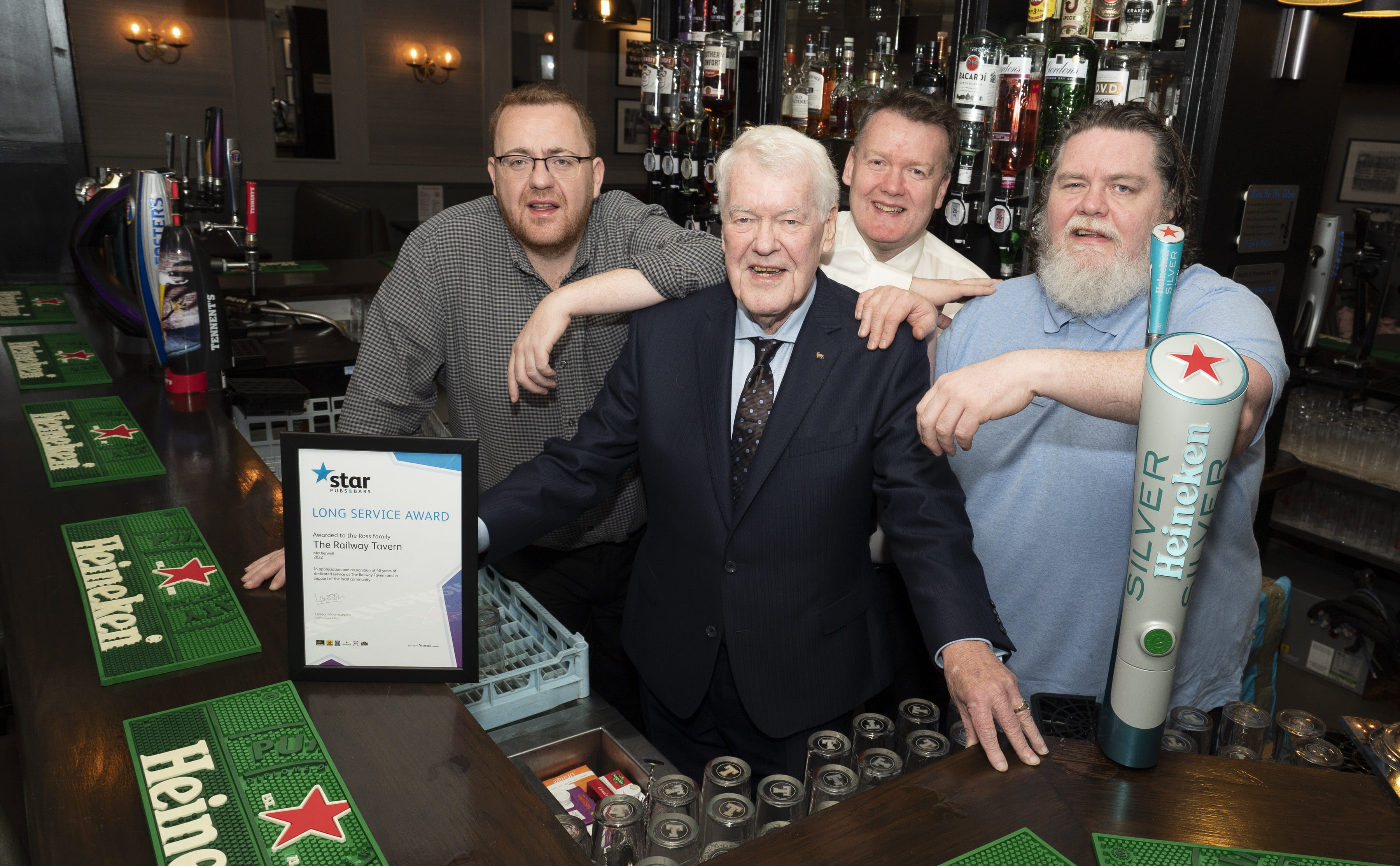 Cheers Family Celebrates 40th Anniversary Running Iconic Motherwell Pub
