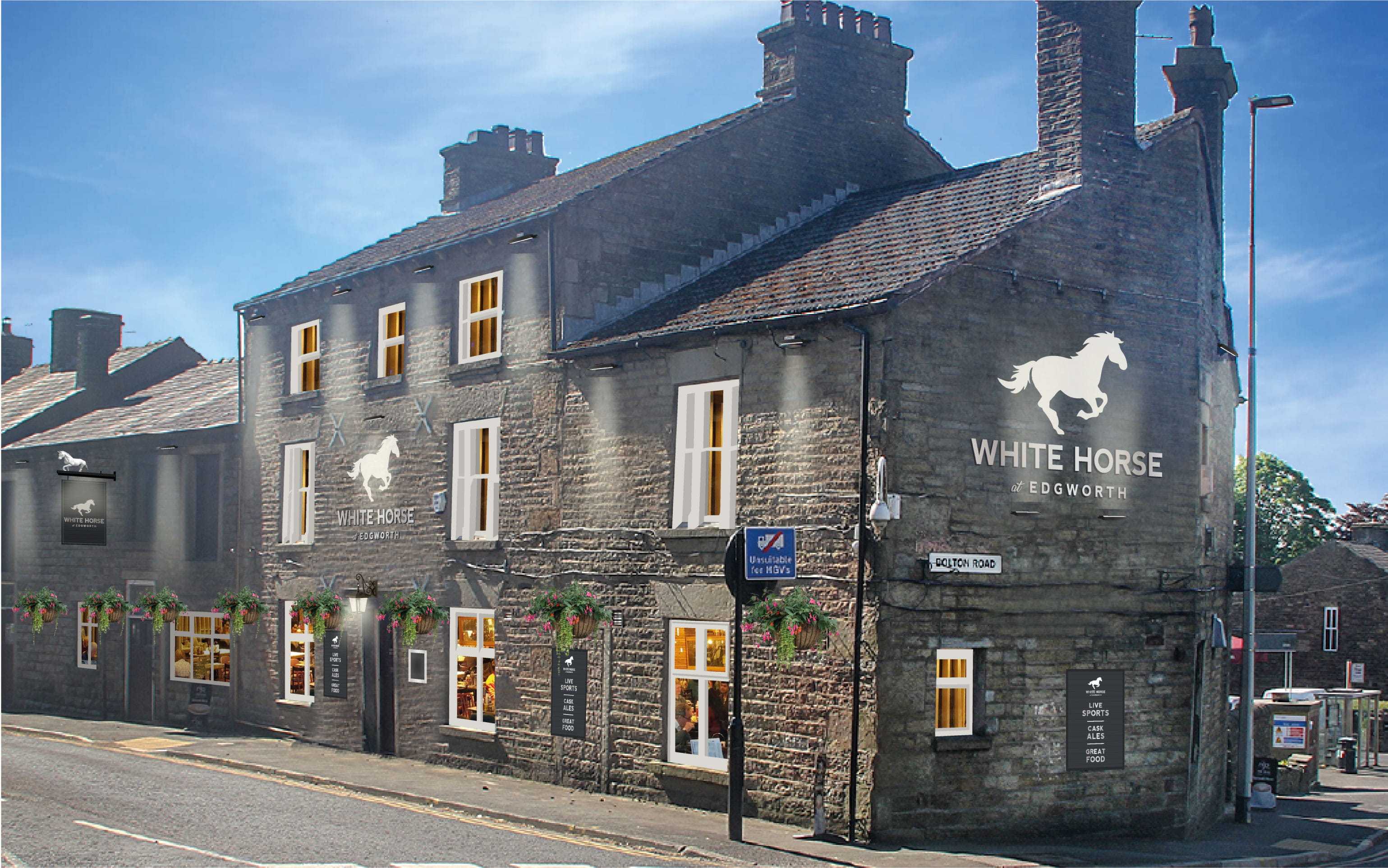 White Horse in Edgworth to Reopen Early to Mid February Following a Major Upgrade